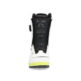 Ride Women's Hera Snowboard Boot 2025 - A black snowboard boot with a white logo on the side and a silver buckle.