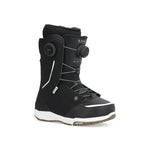 Ride Women's Hera Pro Snowboard Boot 2025 - Black snowboard boot with white accents and a black BOA dial on the side.