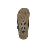 Ride Insano Snowboard Boot 2025 - Black snowboard boots with a textured, rubber sole and silver buckles.