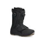 Ride Insano Snowboard Boot 2025 - Black snowboard boots with a sleek, modern design and laces on the front.