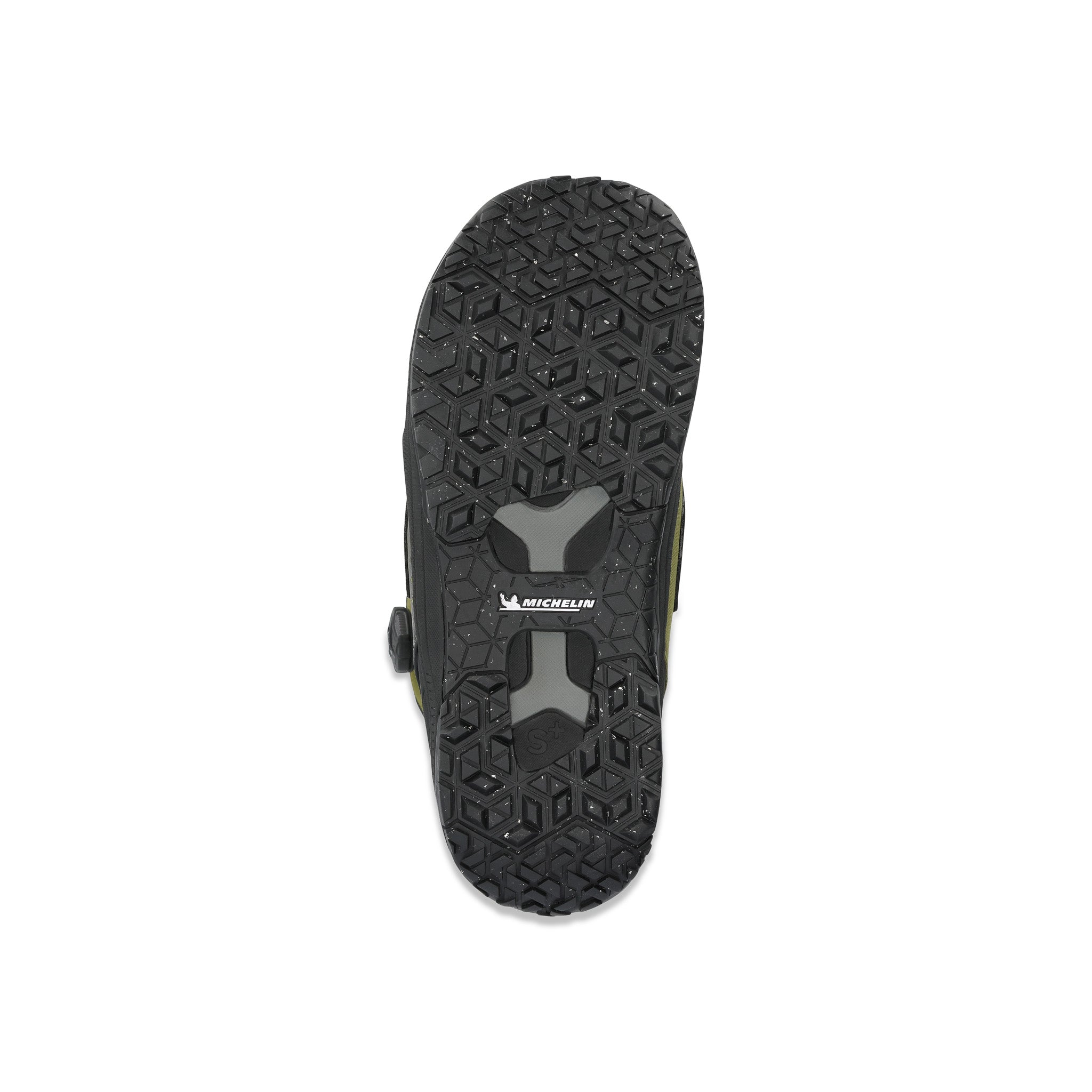 Ride Insano Snowboard Boot 2025 - Black snowboard boots with yellow accents and a white logo on the side.