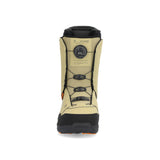 Ride Jackson Snowboard Boot 2025 - A tan snowboard boot with black laces and a round black BOA dial on the side.