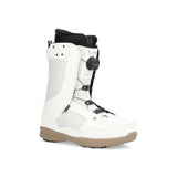 Ride Jackson Snowboard Boot 2025 - White snowboard boots with black laces and a black strap on top.