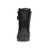 Ride Women's Karmyn Zonal Snowboard Boot 2025 - Black snowboard boot with a black strap and white logo on top.