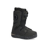 Ride Women's Karmyn Zonal Snowboard Boot 2025 - Black snowboard boot with a black strap and a round, black BOA dial on the side.