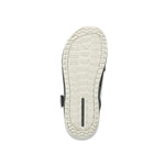 Ride Lasso Snowboard Boot 2025 - A black snowboard boot with a textured rubber sole and silver buckles.