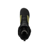 Ride Lasso Snowboard Boot 2025 - Black snowboard boot with a black strap and buckle on top.