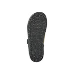 Ride Lasso Snowboard Boot 2025 - A black snowboard boot with a textured rubber sole and silver buckles.