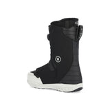 Ride Lasso Pro Snowboard Boot 2025 - Black snowboard boot with white accents and a prominent "R" logo on the side.