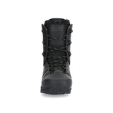 Ride Orion Snowboard Boot 2025 - A black snowboard boot with a textured rubber sole and laces.