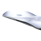 GNU Rider's Choice Snowboard 2026 - White snowboard with a blue logo on top.