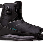 Ronix Anthem BOA Wake Boot 2024 - Black boots with a circular black BOA logo on top.