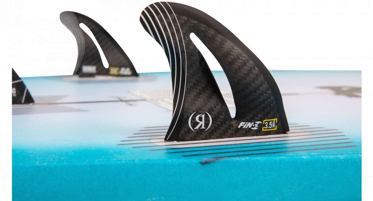 Ronix Flyweight Pro DNA Wakesurf Board 2024 - A black wakesurf board with a white logo on its side, featuring a sleek design and subtle branding.