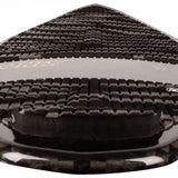 Ronix High Voltage Beaux Skimmer Wakesurf Board 2024 - A black wakesurf board with a textured surface and a white logo on the top left side.