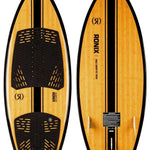 Ronix - Koal Classic Fish Wakesurf Board 2024 is a light brown board with black accents and a fish-shaped design.