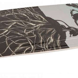 Ronix Supreme Wakeboard 2024 - A black wakeboard with white text that reads "Supreme" and a logo on top left corner.