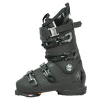Rossignol Hi-Speed Elite Carbon 130 Ski Boots 2024 - Black ski boots with silver buckles and straps, featuring a textured pattern on the side.