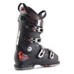 Rossignol Hi-Speed Pro Carbon 130 Ski Boots 2024 - Black ski boots with silver buckles and straps.