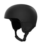 Anon Raider 3 Round Fit Helmet 2025 - Matte black helmet with a round fit and adjustable strap at the back.