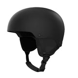 Anon Raider 3 Round Fit Helmet 2025 - Matte black helmet with a round fit and adjustable strap at the back.