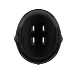 Anon Raider 3 Round Fit Helmet 2025 - Matte black helmet with a rounded shape and two small vents on top.
