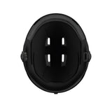 Anon Raider 3 Round Fit Helmet 2025 - Matte black helmet with a rounded shape and two small vents on top.