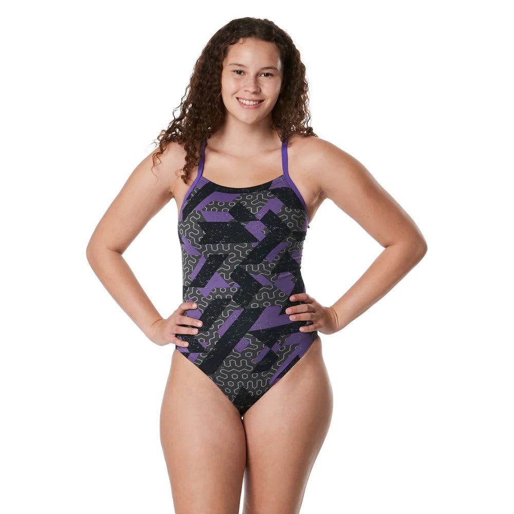 Speedo Ruse Blocks Flyback Suit