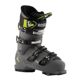 Rossignol Hi-Speed 100 HV GW R Ski Boot 2024 - Black ski boot with white and yellow accents, featuring a distinctive logo on the side.