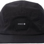 KINETIC ADJUSTABLE CAP 2023 - Black cap with a white logo on the front.