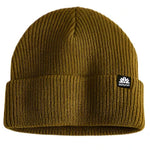 Autumn Simple Beanie 2025 - A simple, solid-colored beanie with a ribbed texture and a small logo on the front.