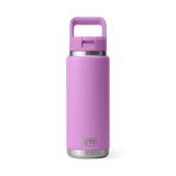 YETI Rambler® 26 oz Water Bottle with Color-Blocked Straw Cap