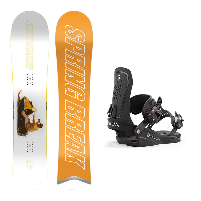 CAPiTA Spring Break Slush Slasher 2.0 Snowboard with Union Women's Trilogy Snowboard Binding 2025