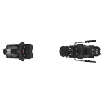 Armada Stage 10 Ski Bindings 2026 - Black ski bindings with silver hardware and a black plastic body.