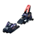 Atomic Strive 14 Ski Bindings 2025 - Black bindings with silver screws and a red plastic piece on top.