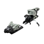 Armada Strive 12 Ski Binding - A black ski binding with a silver metal lever and a gray plastic boot highback.