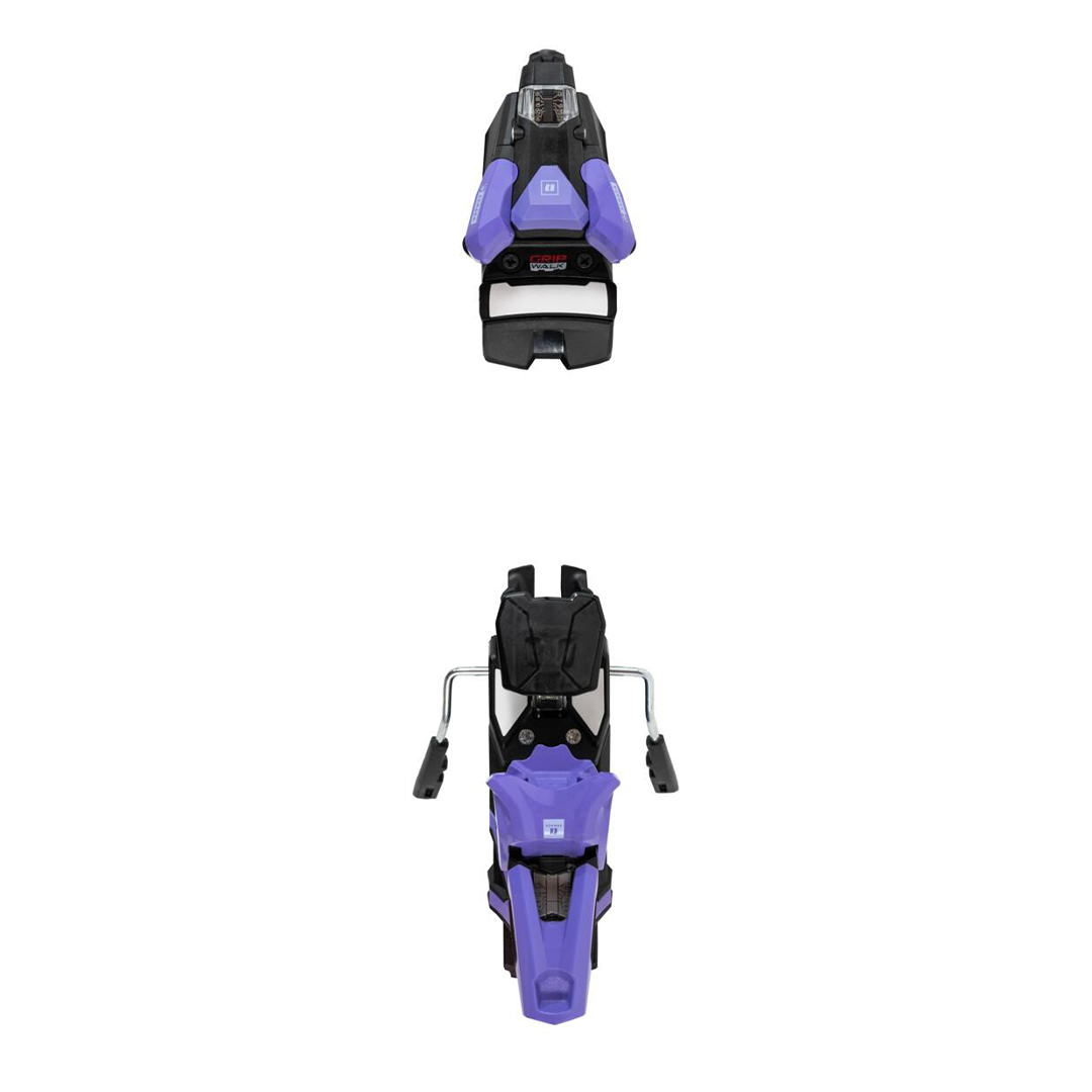 Armada Strive 14 Ski Binding - A black ski binding with purple accents and a white logo on top.