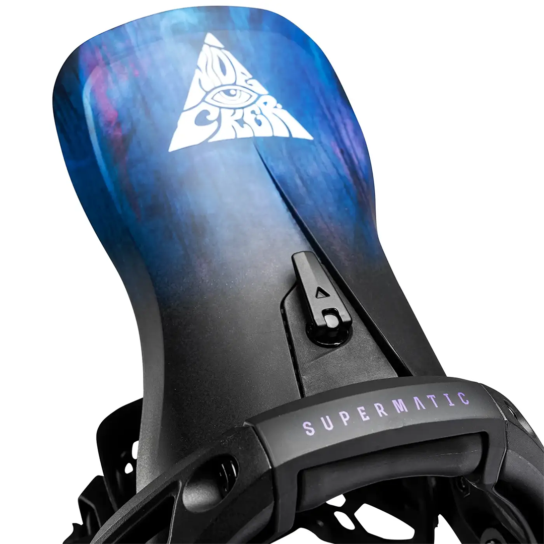 2026 Nidecker Supermatic LT Snowboard Bindings | Light, Fast 2026 Nidecker Supermatic LT Snowboard Bindings | Light, Fast