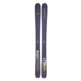 Armada Junior's Tantrum 92 Freeride Skis - A pair of dark gray skis with a white logo on top and a yellow stripe along the bottom edge.