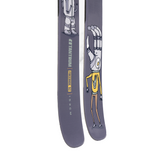 Armada Junior's Tantrum 92 Freeride Skis - A pair of skis with a gray base and white lettering that reads "TANTRUM" on the top.