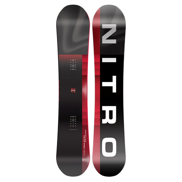 adesivi nitro snowboard Snowboards: Nitro Mini Thrills 2026 The Team snowboard is a long Sticker bestellen