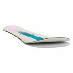 K2 Dreamsicle snowboard, 2023 model, features a pink and white design with a sleek profile.