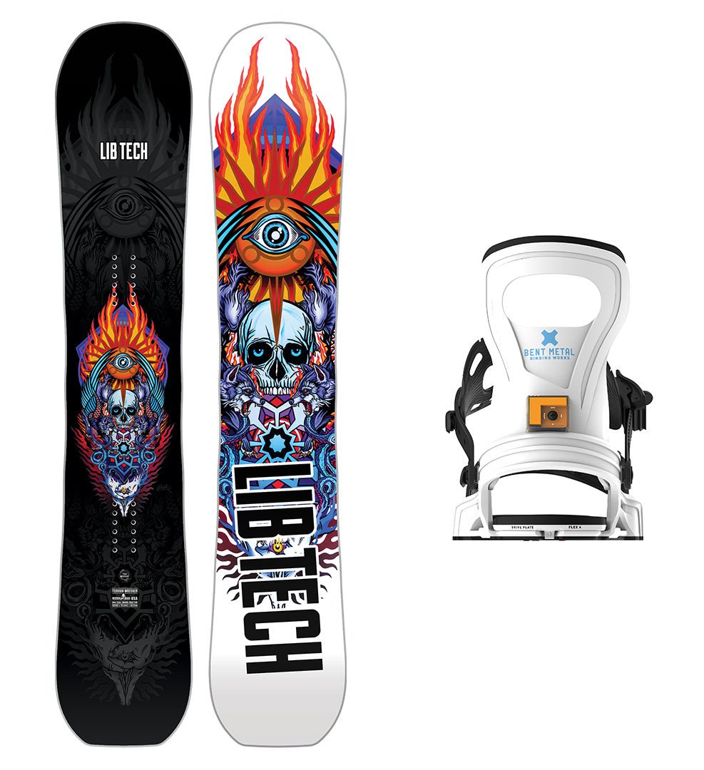 Lib Tech Terrain Wrecker Snowboard with Bent Metal Women's Beam Snowbo