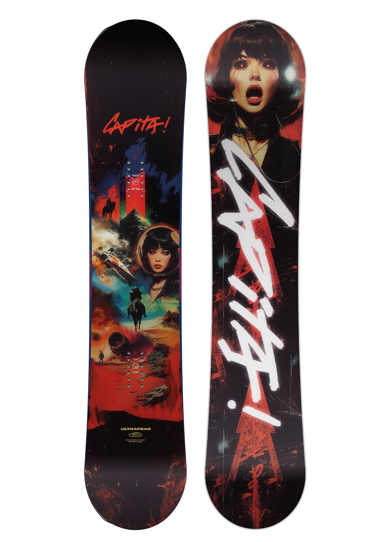 best capita freestyle snowboard Capita Ultrafear Snowboard 2026 155