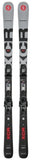 Blizzard XCR 77 System Skis With TLT 10 Ski Bindings 2026 - White skis with black bindings and red lettering.