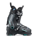 Nordica Women's HF Pro 85 R Ski Boots 2025 - Black ski boot with white and teal accents, featuring a sleek design and prominent "HF" logo on the side.