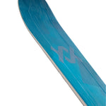 Völkl Women's Secret 84 Skis - Flat skis with a light blue top sheet and white lettering.