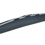 Head Women's Single Ski Bag 195cm - 2024 model ski bag with a dark gray color and white trim along the top edge.