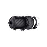 NOW IPO Snowboard Bindings 2024 - Black bindings with a textured pattern on the straps and buckles.