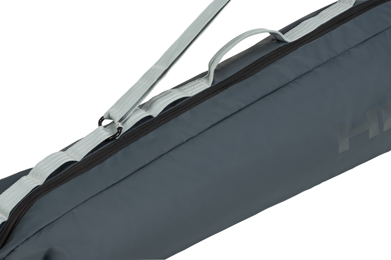 Head Women's Single Ski Bag 195cm - Gray bag with black zipper and white strap handle.