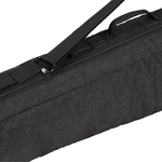 Head Kore Single 220cm Ski Bag 2024 - Black ski bag with zippered top and two black shoulder straps.